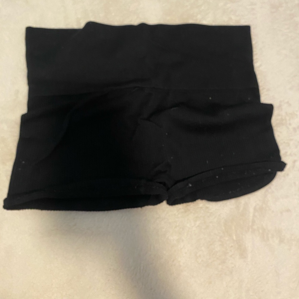Colsie Black High Waist mini Shorts